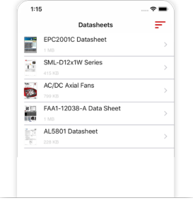 新製品の仕様とデータシート