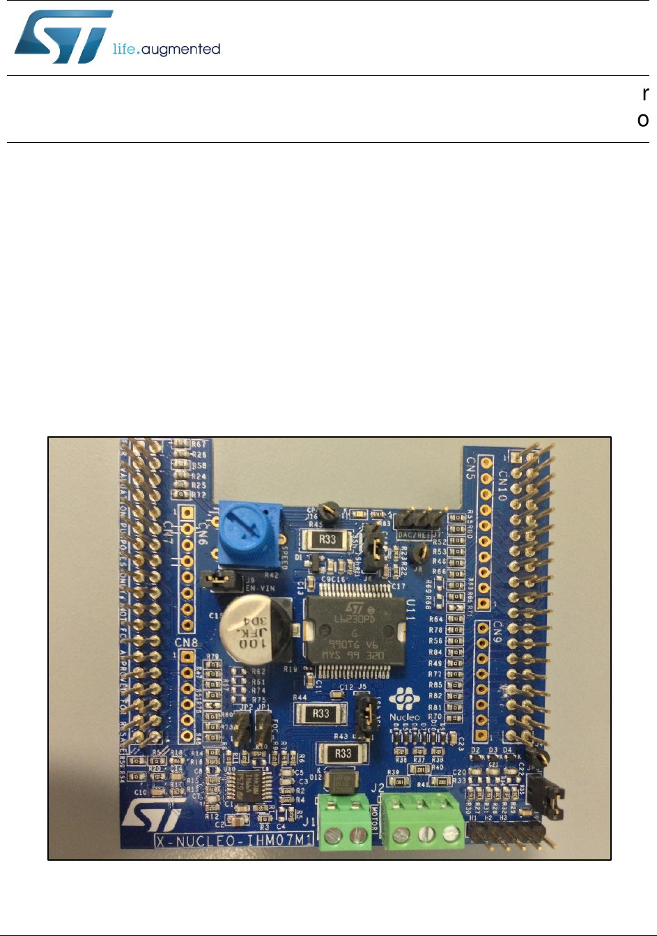 X-NUCLEO-IHM07M1 User Manual Datasheet by STMicroelectronics