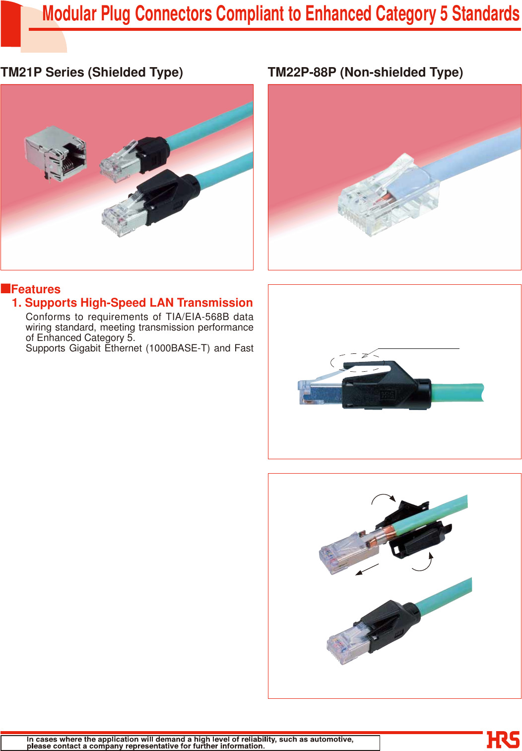 TM21P,TM22P-88P Datasheet by Hirose Electric Co Ltd | Digi-Key