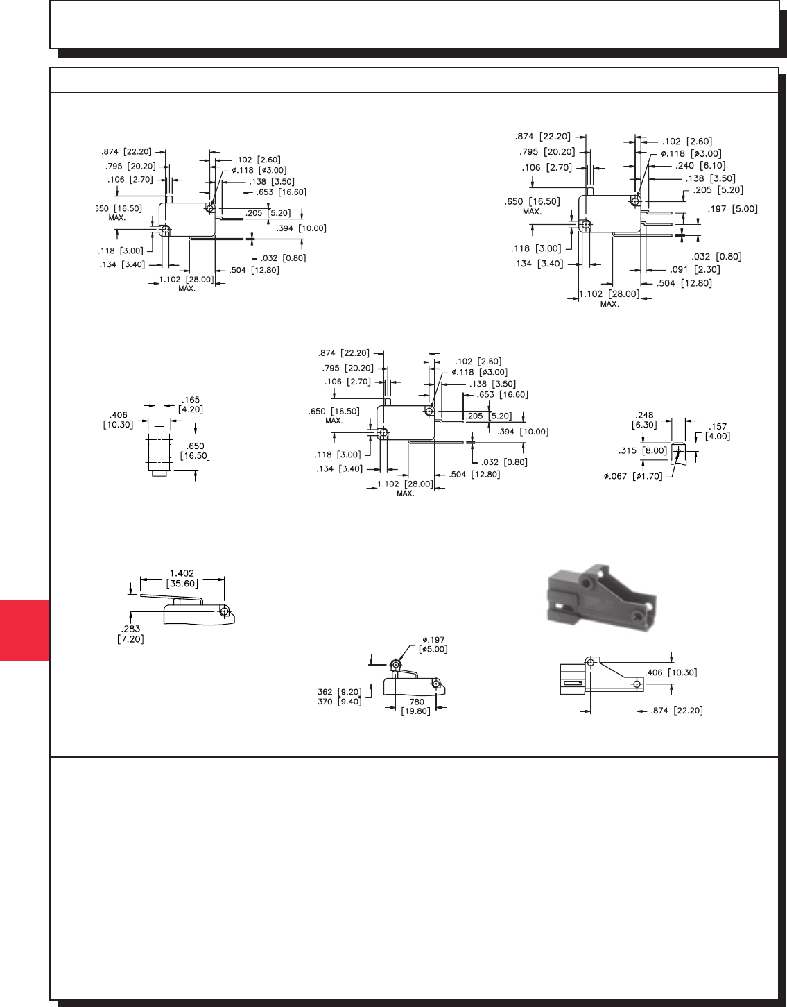 MicroLimit Switches Datasheet by APEM Inc. DigiKey Electronics