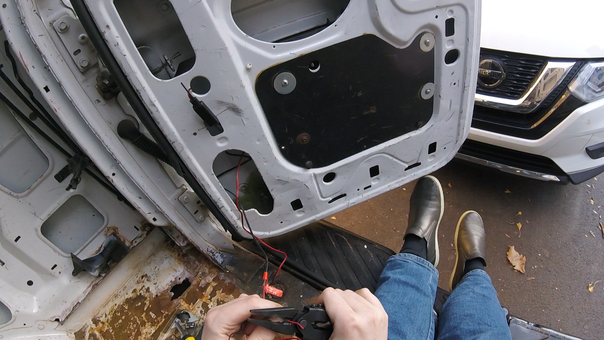 installing backup camera